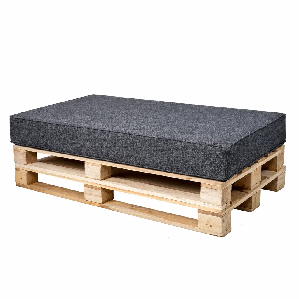 Materac na palety pianka TKANINA Z FILTREM UV