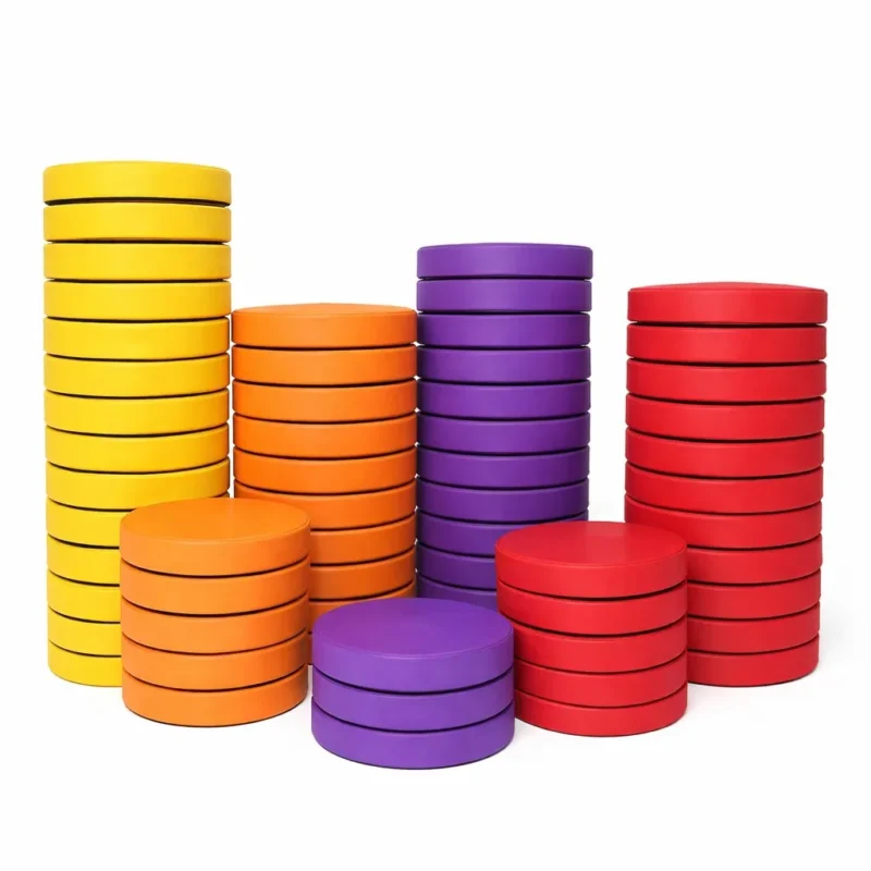 Okrągłe poduszki przedszkolne