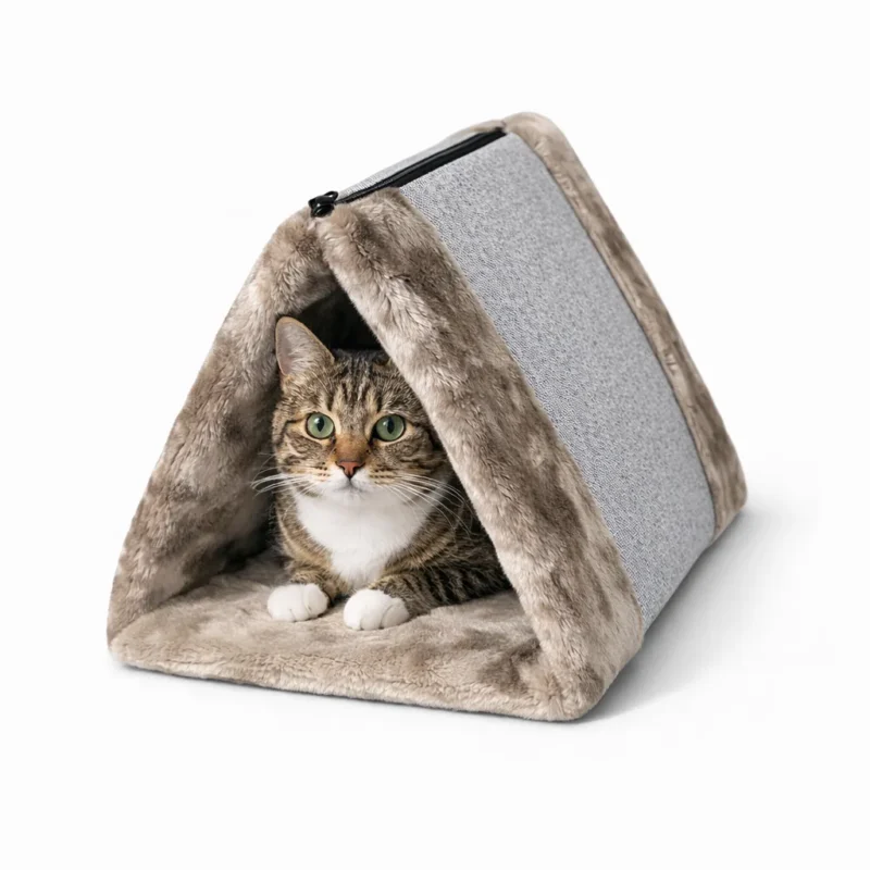 Legowisko dla psa i kota Pluszowa Chatka